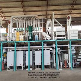 10 HP Automatic Dal Mill Equipment