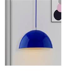 Dark Blue Metal Hanging Lamps