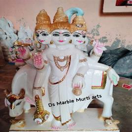 Dattatrey White Marble Idol