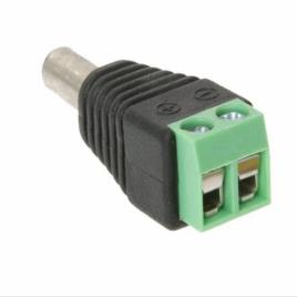 Green DC Connector