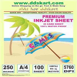 DDS Inkjet TESLIN ID Card Pack