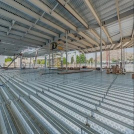 Deck Sheet Steel Installation