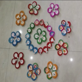 Handmade Decorative Meenakari Diya