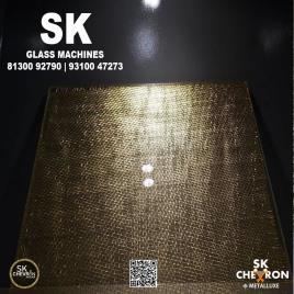 Metal Mesh Decorative Laminated Glass