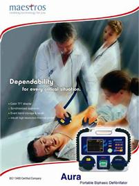Hospital Portable Biphasic Defibrillator Equipment