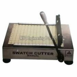 Denim Manual Mild Steel Swatch Cutter