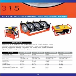 HDPE Butt Fusion Joining Machine, Capacity: up to 25mm