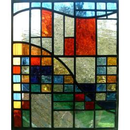 Designer Rectangle Colored Solid Glass