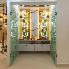 Designer Rectangular Fusion Glass