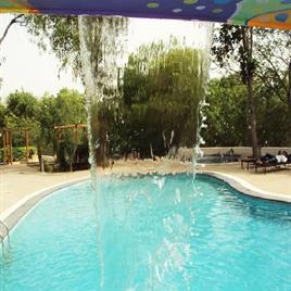 Designer Pool with Water Sheet