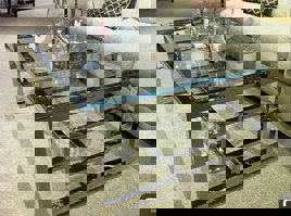 Custom Stainless Steel Designer Tables