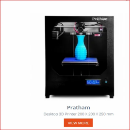 Pratham Desktop 3D Printer