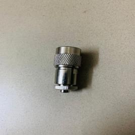 DEW TNC Triaxial Male Plug, 50 Ohm, Gold Plated