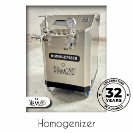 Diamond 100LPH SS Industrial Homogenizer