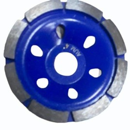 Diamond Cup Wheel, 4 Inch, 6mm