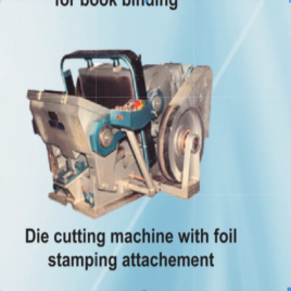 Semi-Automatic Die Cutting Machine with Foil Stamping
