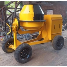Diesel Concrete Mixer Machine, 125L