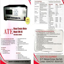 Diesel Smoke Meter, For Pollution Checking, Model Name/Number: SM-05