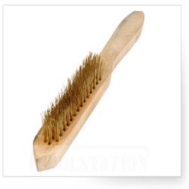 MS Wire Cleaning Brush, Brown