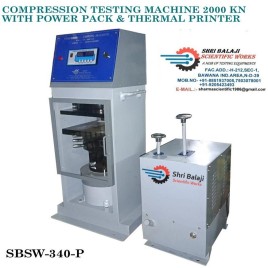 Digital 2000 Kn Concrete Cube Testing Machine