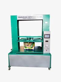 Industrial Digital Box Compression Machine - Touch Screen