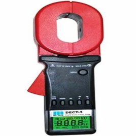 Red Digital Earth Clamp Meter