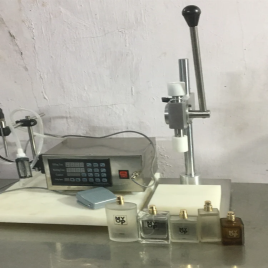 Digital Liquid Filling Manual Perfume Crimping Machine