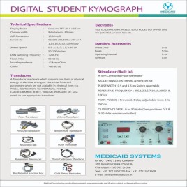 Student Digital Kymograph Machine