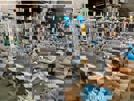 3 Ply Flat Disposable Mask Machine, Semi-automatic