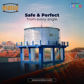 Cylindrical DM Water Storage Machine