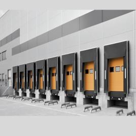 Dock Levelers with Integrated Shelter