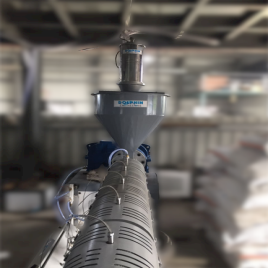 HDPE Single Screw Pipe Extruder