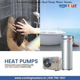 Domestic Inter Solar Heat Pump Water Unit, 200 L