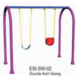 Double Arch Swing Set
