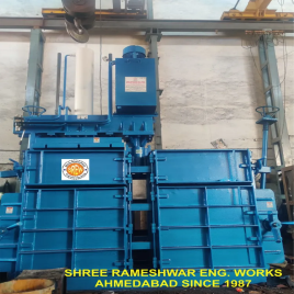 Movable Press Baling Machine