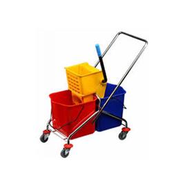 Triple Bucket Wringer Trolley