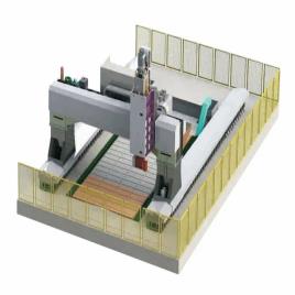 Double Column Vertical Lathe Machine