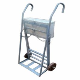 Double Cylinder Equipment Cart