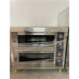 Double Deck 2 Tray Electric Oven