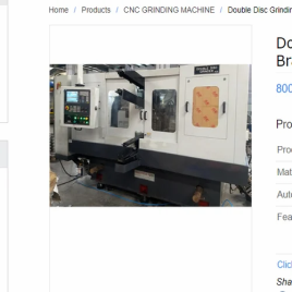 Brake Disc Double Disc Grinding Machine