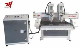 Dual Head CNC Wood Engraver Machine