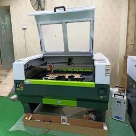 Automatic Double Head CO2 Laser Machine