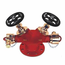 Double Outlet Hydrant Valve