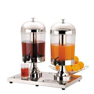 Double Flavor Stainless Steel Juice Dispenser