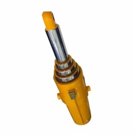 Double Acting Mild Steel High Pressure Hydraulic Cylinder, Industrial