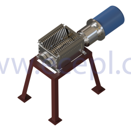 Double Shaft Organic Waste Grinding Machine