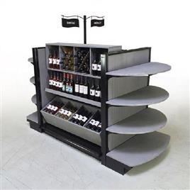 Double-Face Retail Display Rack