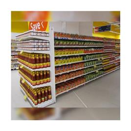 Double Sided Gondola Shelving Equipment