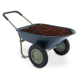 Iron Double Wheel Barrow