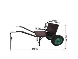 SWB 8 Double Wheel Barrow Trolley